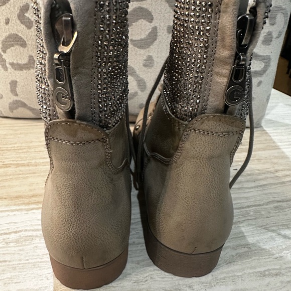 Women’s Guess Moto Combat Boots size 9 - Picture 9 of 14